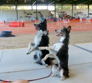 Mick with his Uncle Pike.